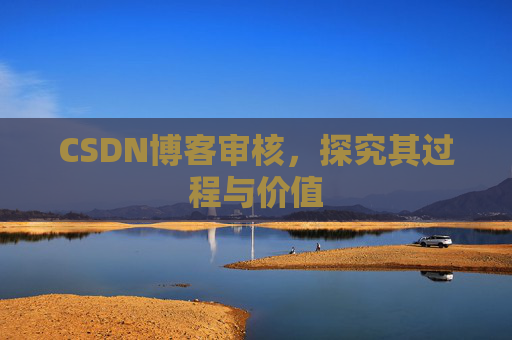 CSDN博客审核，探究其过程与价值